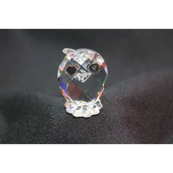 SWARVOSKI CRISTAL FIGURINES OWL VINTAGE - Picture 5 of 7